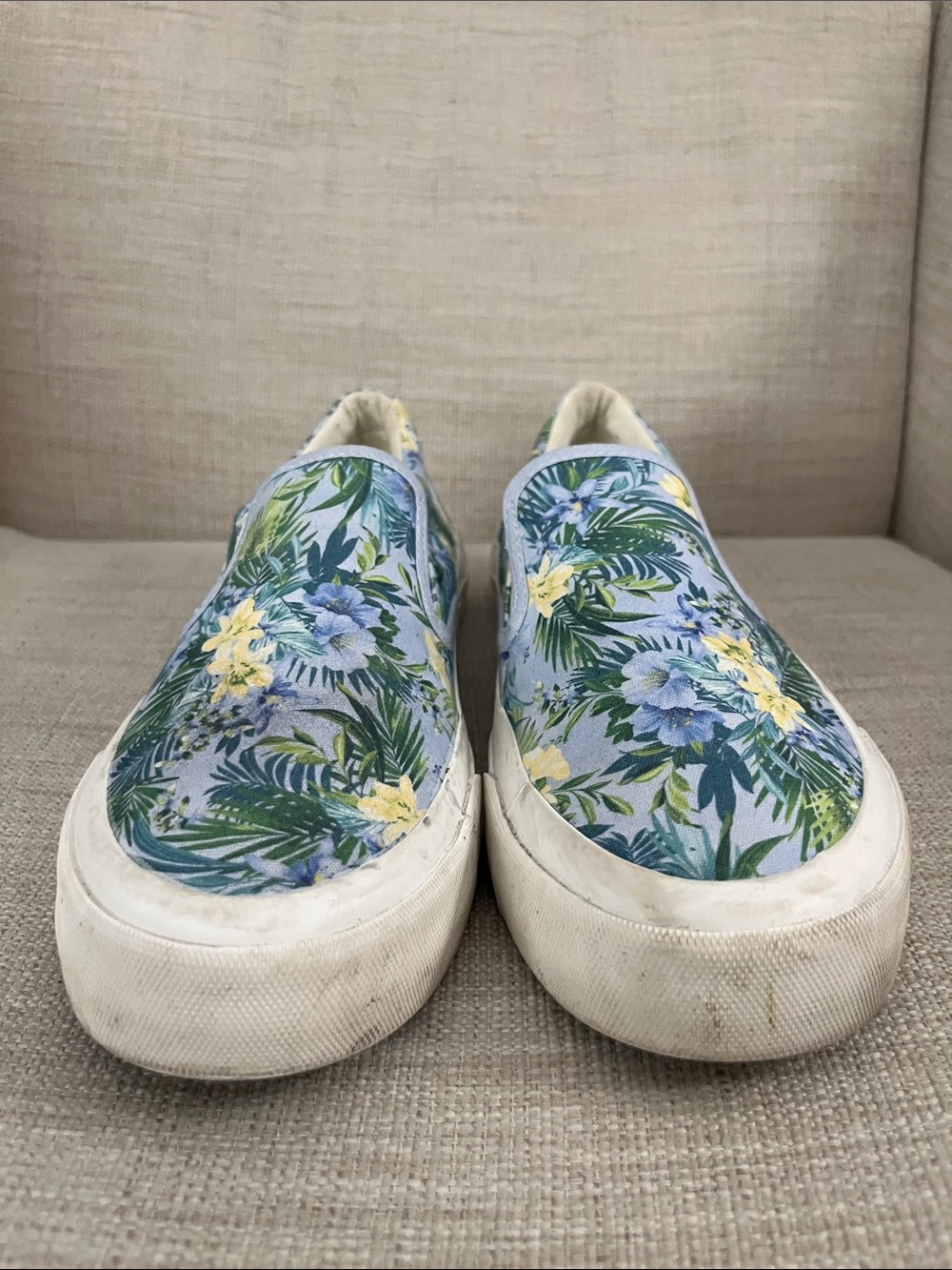 Tommy Bahama Floral Slip-On Canvas Sneakers - Picture 3 of 9